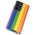 Vertical Rainbow Flag Galaxy S21 Ultra 5G Clear Case